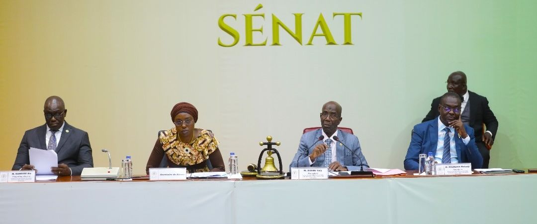 Photo Kandia Camara , Présidente du Sénat