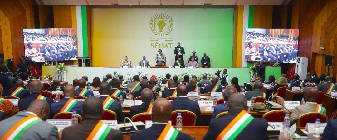Photo Kandia Camara , Présidente du Sénat