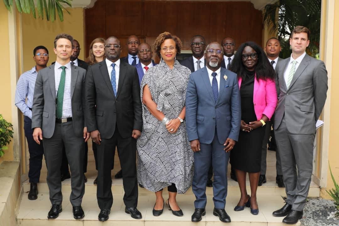 Photo Kandia Camara , Présidente du Sénat