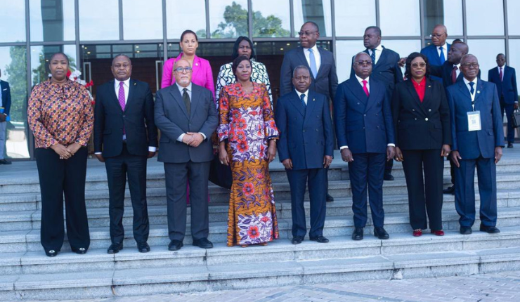 Photo Kandia Camara , Présidente du Sénat