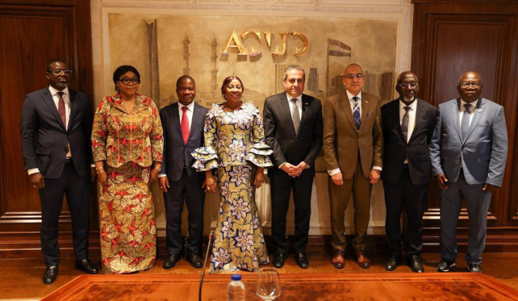 Photo Kandia Camara , Présidente du Sénat
