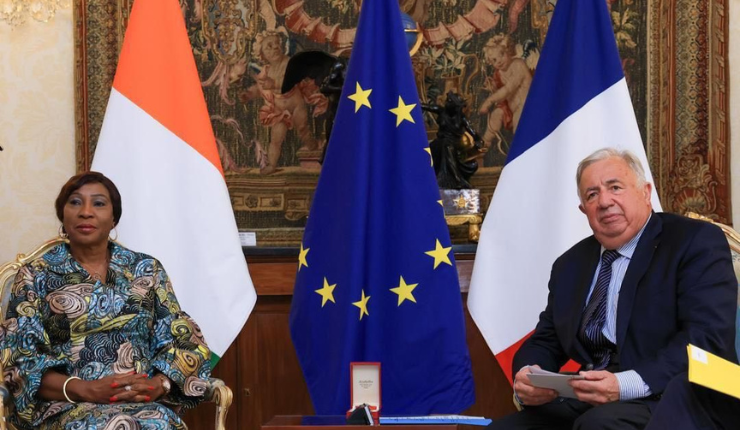 Photo Kandia Camara , Présidente du Sénat