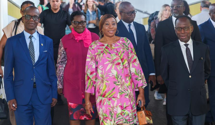 Photo Kandia Camara , Présidente du Sénat
