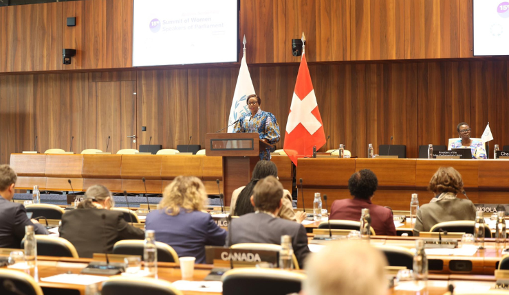 Photo Kandia Camara , Présidente du Sénat