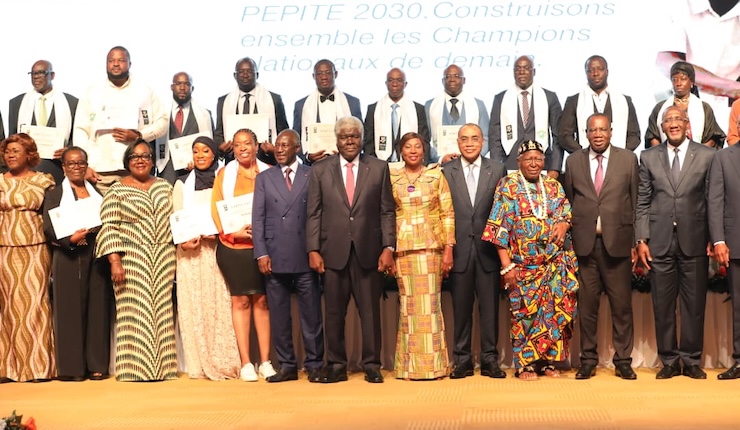 Photo Kandia Camara , Présidente du Sénat