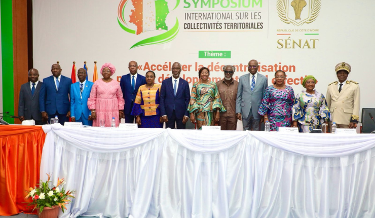 Photo Kandia Camara , Présidente du Sénat