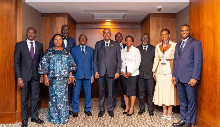 Photo Kandia Camara , Présidente du Sénat