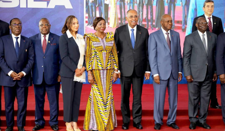 Photo Kandia Camara , Présidente du Sénat