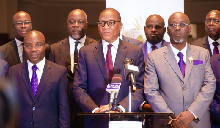 Photo Kandia Camara , Présidente du Sénat