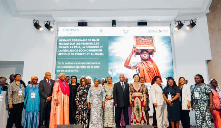 Photo Kandia Camara , Présidente du Sénat
