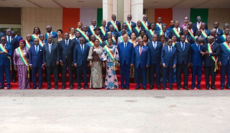Photo Kandia Camara , Présidente du Sénat