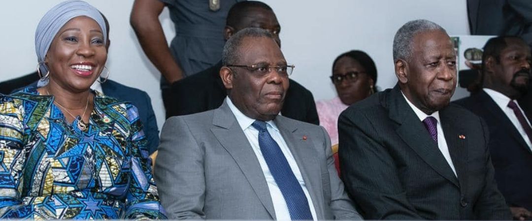 Photo Kandia Camara , Présidente du Sénat