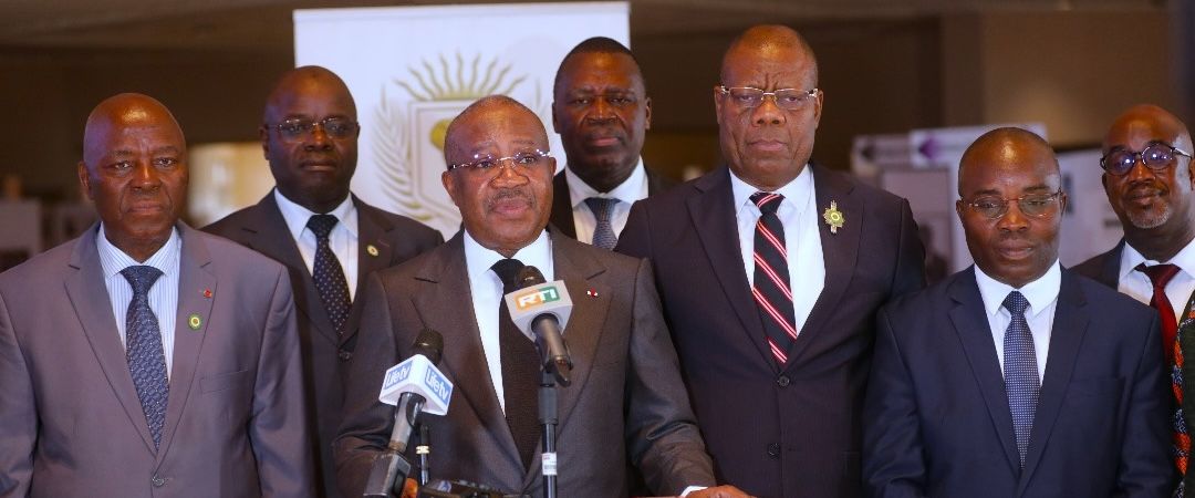 Photo Kandia Camara , Présidente du Sénat