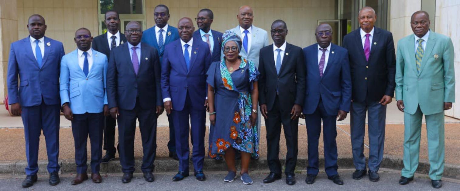 Photo Kandia Camara , Présidente du Sénat