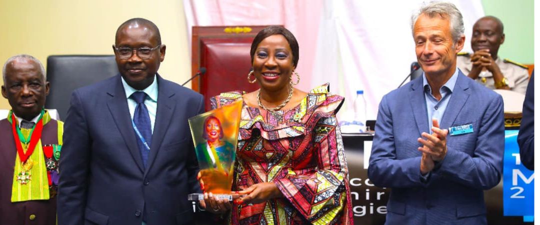 Photo Kandia Camara , Présidente du Sénat