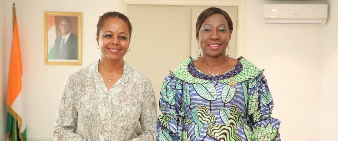 Photo Kandia Camara , Présidente du Sénat