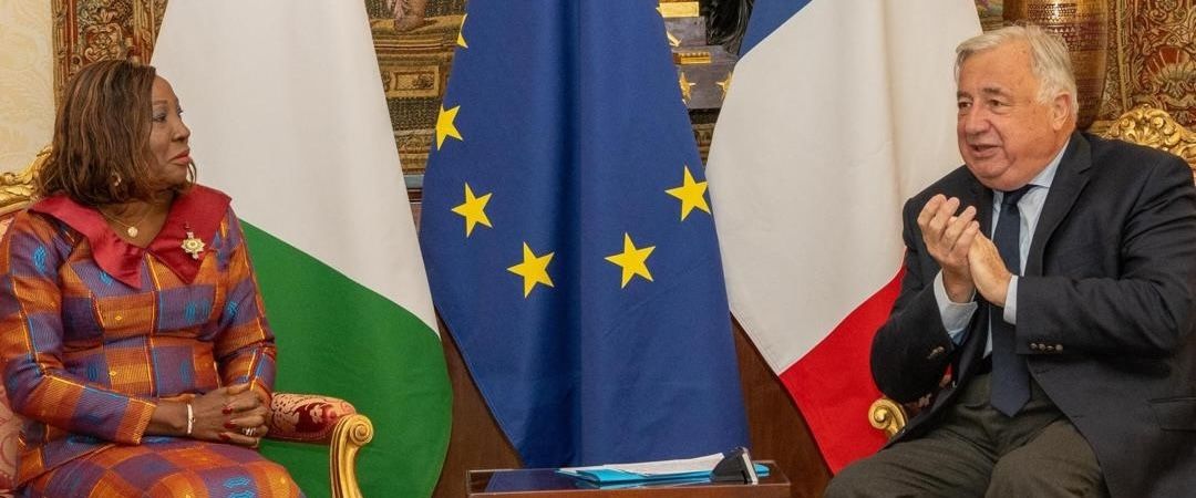 Photo Kandia Camara , Présidente du Sénat