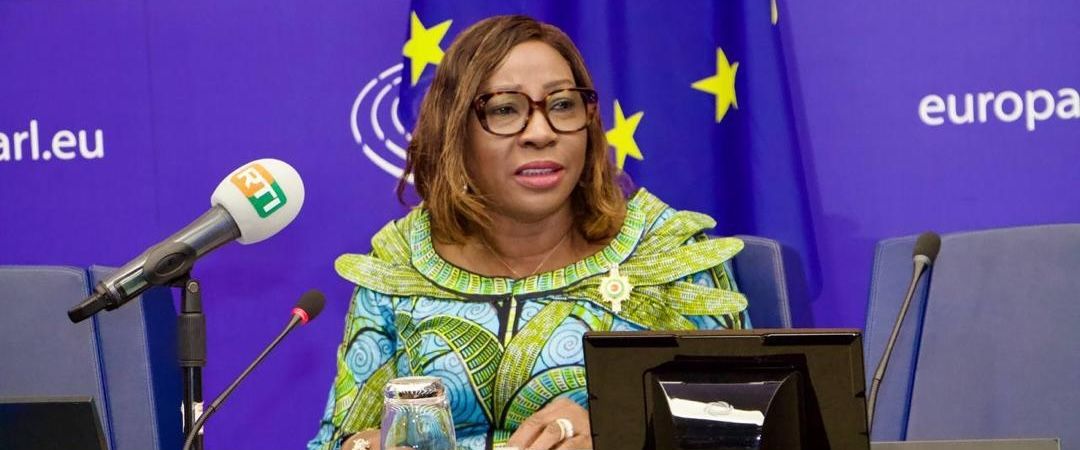 Photo Kandia Camara , Présidente du Sénat